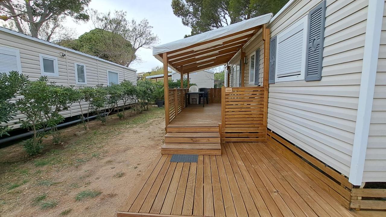 Mobile Home Climatise 3 Chambres A Narbonne Plage Exterior photo