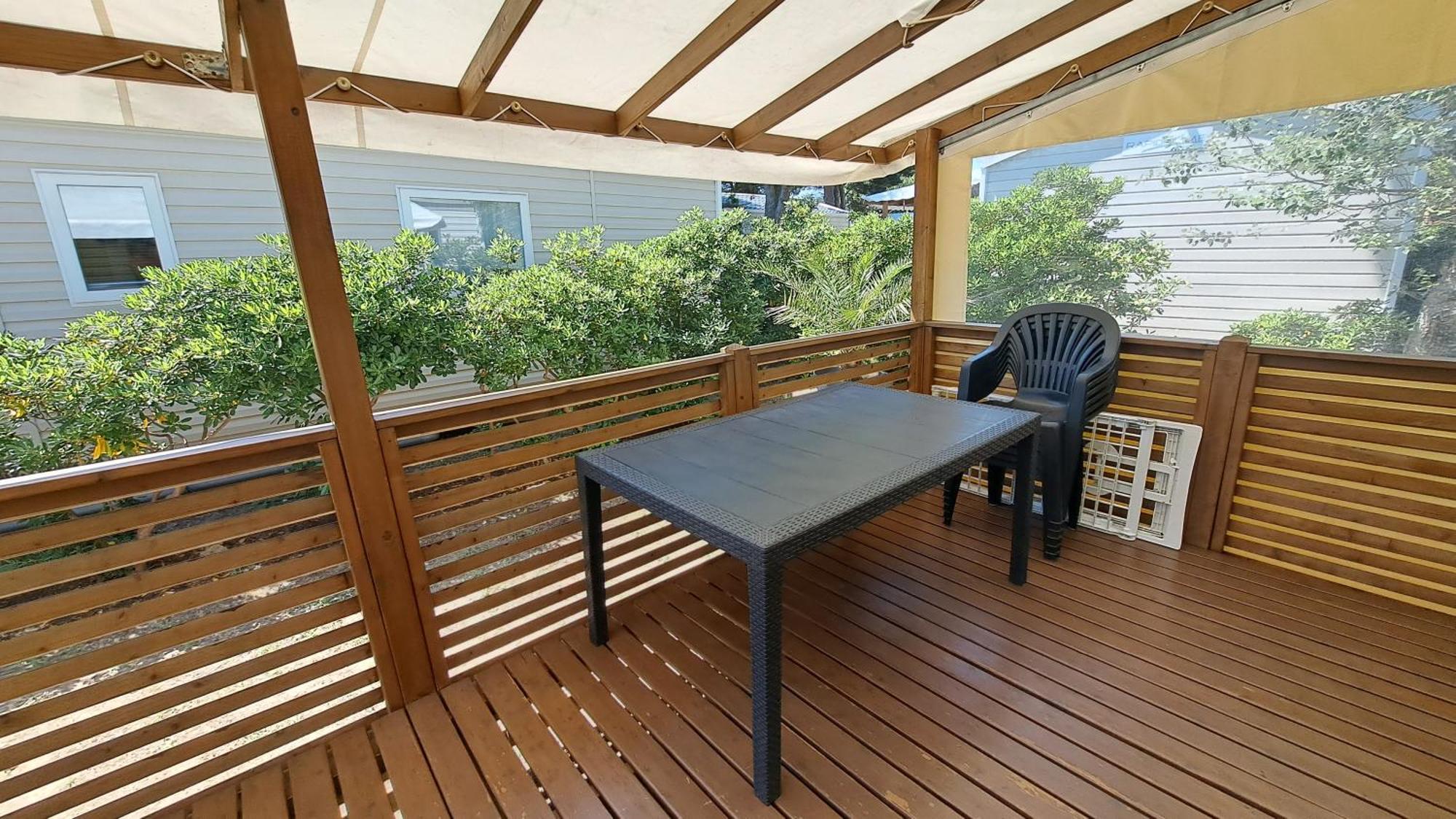 Mobile Home Climatise 3 Chambres A Narbonne Plage Exterior photo